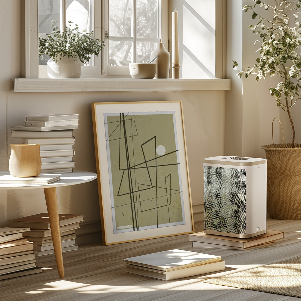 Angular Lines no 9 Poster